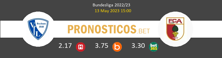 VfL Bochum vs FC Augsburg Pronostico (13 May 2023) 1