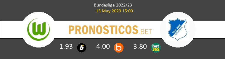 Wolfsburgo vs Hoffenheim Pronostico (13 May 2023) 1