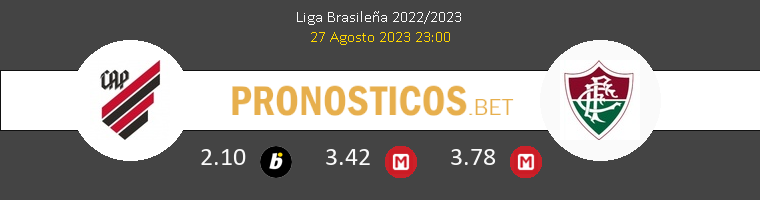 Athletico Paranaense vs Fluminense Pronostico (27 Ago 2023) 1