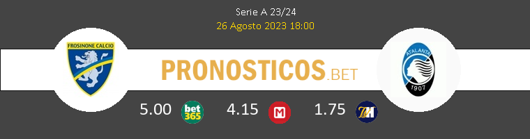 Frosinone vs Atalanta Pronostico (26 Ago 2023) 1