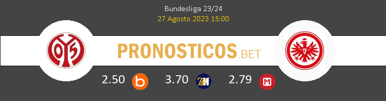 Mainz 05 vs Eintracht Frankfurt Pronostico (27 Ago 2023) 1