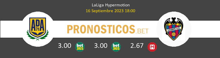 Alcorcón vs Levante Pronostico (16 Sep 2023) 1