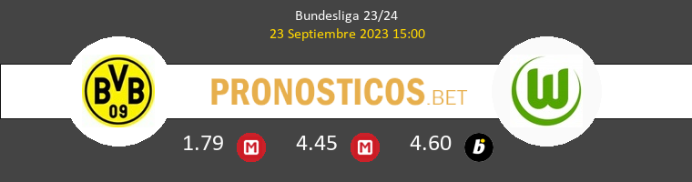 Borussia Dortmund vs Wolfsburgo Pronostico (23 Sep 2023) 1