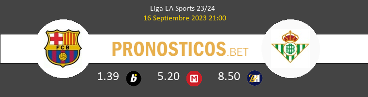 Barcelona vs Real Betis Pronostico (16 Sep 2023) 1