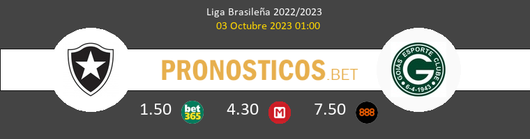 Botafogo vs Goiás EC Pronostico (3 Oct 2023) 1