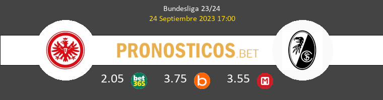 Eintracht Frankfurt vs SC Freiburg Pronostico (24 Sep 2023) 1