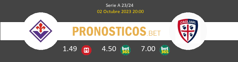 Fiorentina vs Cagliari Pronostico (2 Oct 2023) 1