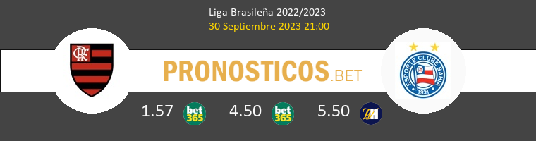 Flamengo vs Bahía Pronostico (30 Sep 2023) 1