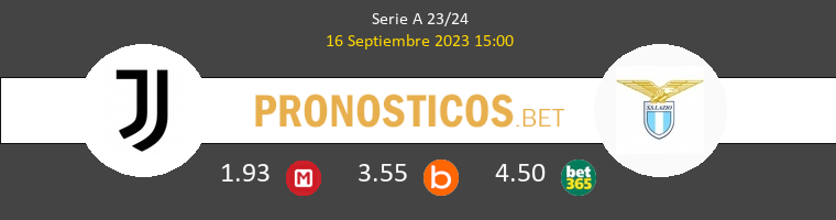 Juventus vs Lazio Pronostico (16 Sep 2023) 1