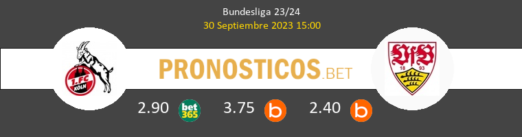 Koln vs Stuttgart Pronostico (30 Sep 2023) 1