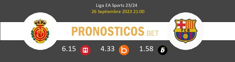 Mallorca vs Barcelona Pronostico (26 Sep 2023) 1