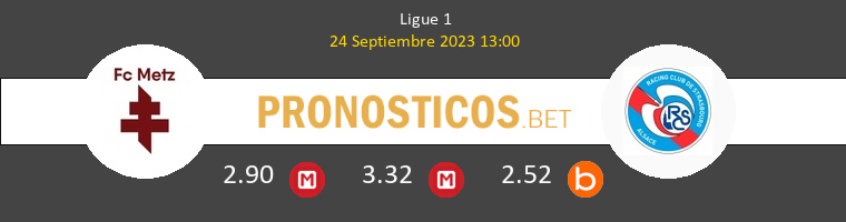 Metz vs Estrasburgo Pronostico (24 Sep 2023) 1