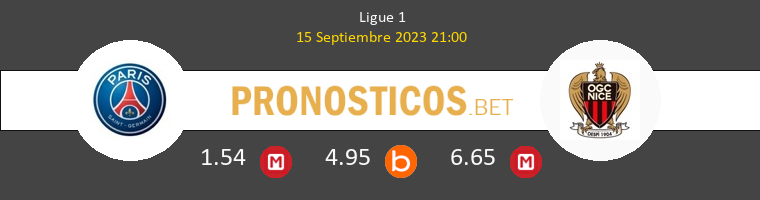 PSG vs Niza Pronostico (15 Sep 2023) 1