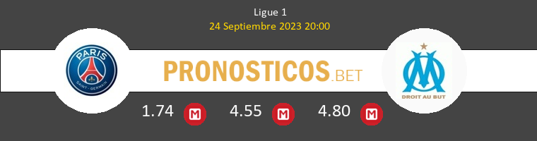 PSG vs Marsella Pronostico (24 Sep 2023) 1