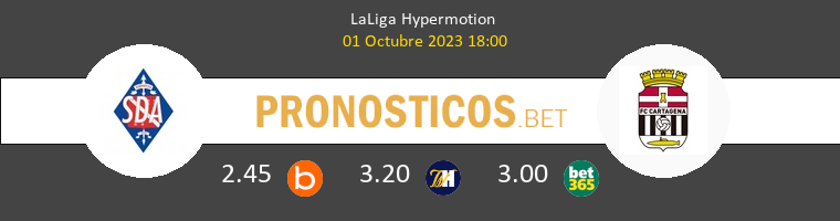 SD Amorebieta vs F.C. Cartagena Pronostico (1 Oct 2023) 1