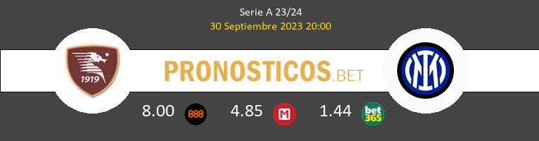 Salernitana vs Inter Pronostico (30 Sep 2023) 1