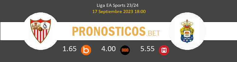 Sevilla vs Las Palmas Pronostico (17 Sep 2023) 1