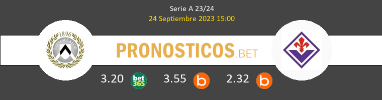 Udinese vs Fiorentina Pronostico (24 Sep 2023) 1