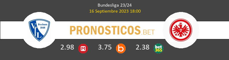 VfL Bochum vs Eintracht Frankfurt Pronostico (16 Sep 2023) 1