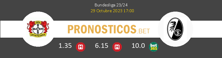Leverkusen vs SC Freiburg Pronostico (29 Oct 2023) 1