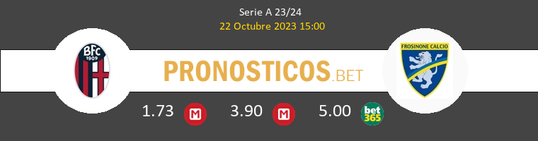 Bologna vs Frosinone Pronostico (22 Oct 2023) 1