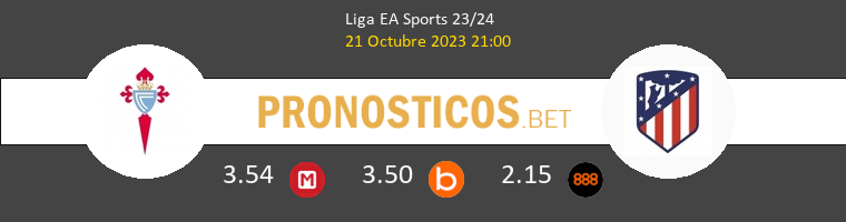 Celta vs Atlético Pronostico (21 Oct 2023) 1
