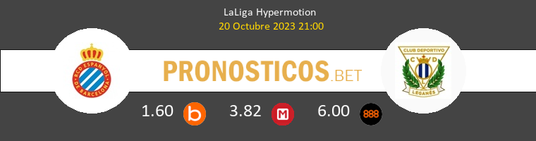 Espanyol vs Leganés Pronostico (20 Oct 2023) 1