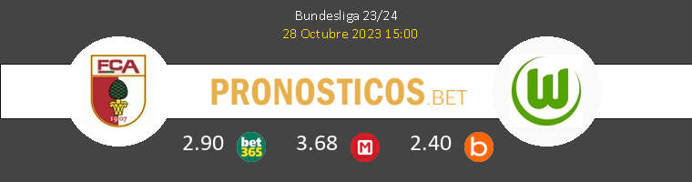 FC Augsburgo vs Wolfsburg Pronostico (28 Oct 2023) 1