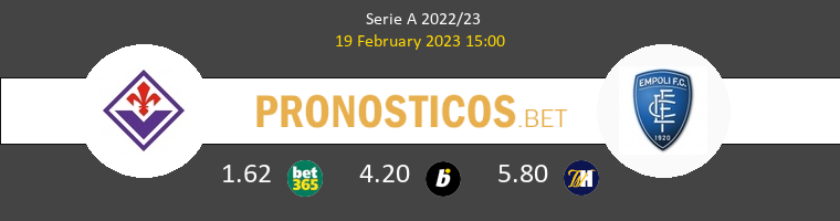 Fiorentina vs Empoli Pronostico (23 Oct 2023) 1