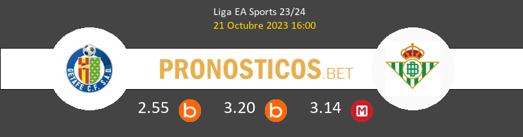 Getafe vs Real Betis Pronostico (21 Oct 2023) 1