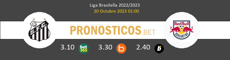 Santos FC vs RB Bragantino Pronostico (20 Oct 2023) 1