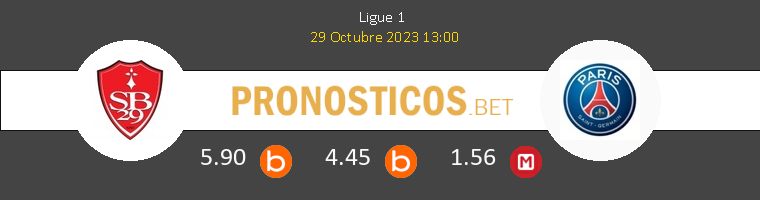 Stade Brestois vs Paris Saint Germain Pronostico (29 Oct 2023) 1