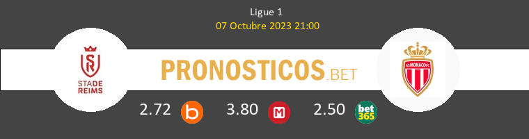 Stade de Reims vs Monaco Pronostico (7 Oct 2023) 1