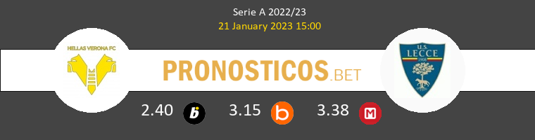 Hellas Verona vs Lecce Pronostico (27 Nov 2023) 1