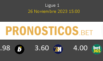 Lorient vs Metz Pronostico (26 Nov 2023) 1