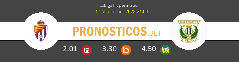 Real Valladolid vs Leganés Pronostico (17 Nov 2023) 1