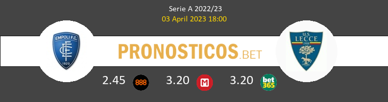 Empoli vs Lecce Pronostico (11 Dic 2023) 1