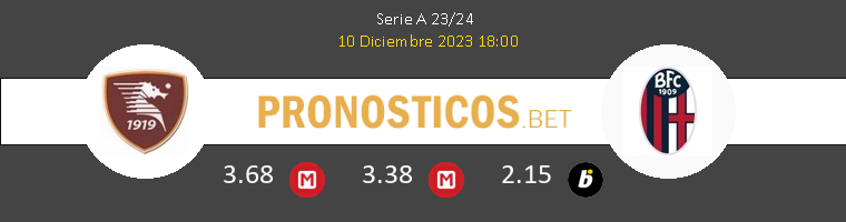 Salernitana vs Bologna Pronostico (10 Dic 2023) 1