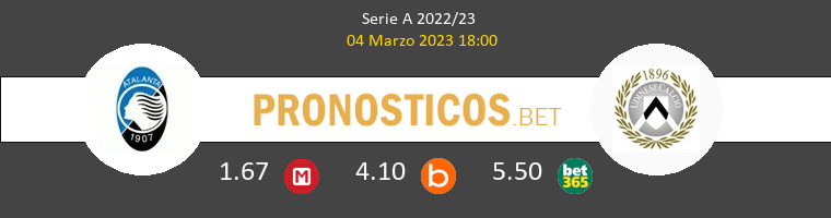 Atalanta vs Udinese Pronostico (27 Ene 2024) 1