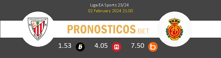 Athletic de Bilbao vs Mallorca Pronostico (2 Feb 2024) 1