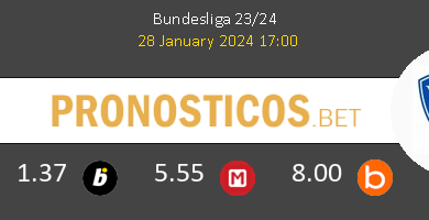 Dortmund vs VfL Bochum Pronostico (28 Ene 2024) 6