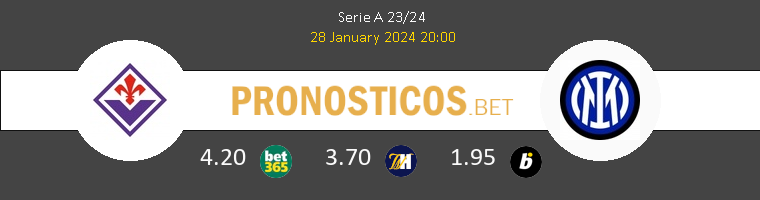 Fiorentina vs Inter Pronostico (28 Ene 2024) 1