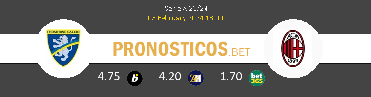 Frosinone vs AC Milan Pronostico (3 Feb 2024) 1