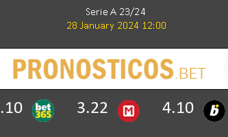 Genoa vs Lecce Pronostico (28 Ene 2024) 1