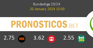 Heidenheim vs Wolfsburgo Pronostico (20 Ene 2024) 6