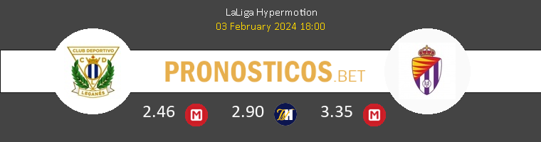 Leganés vs Real Valladolid Pronostico (3 Feb 2024) 1