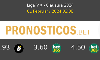 Pachuca vs Atlas Guadalajara Pronostico (1 Feb 2024) 2