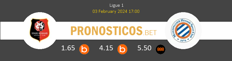 Stade Rennais vs Montpellier Pronostico (3 Feb 2024) 1