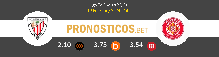 Athletic vs Girona Pronostico (19 Feb 2024) 1