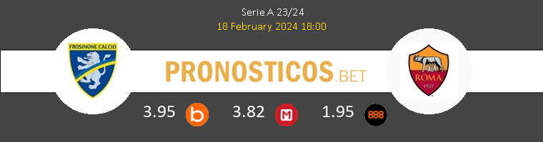Frosinone vs Roma Pronostico (18 Feb 2024) 1